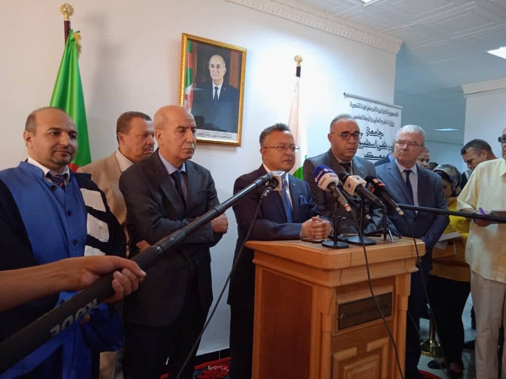 فعاليات الافتتاح الرسمي للدخول الجامعي 20232022 بمعسكر 1