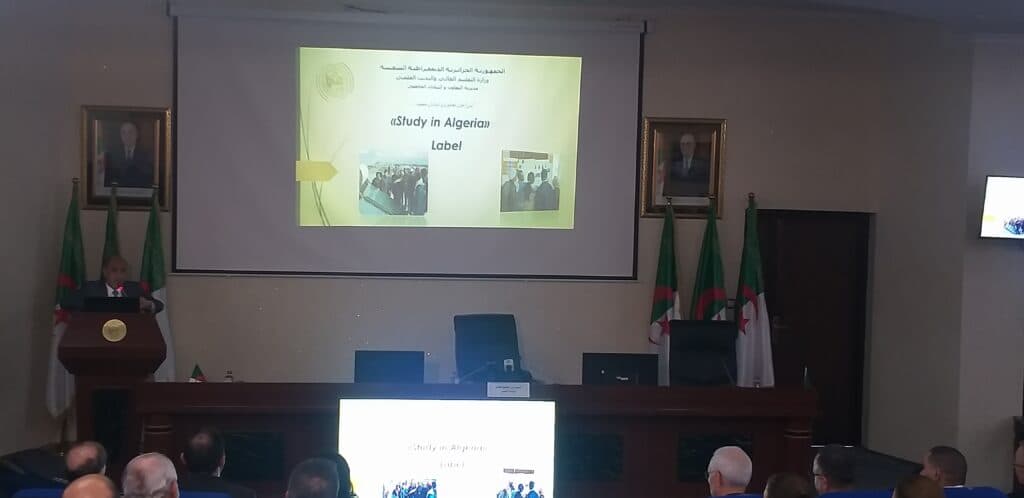 اطلاق وسم Study in Algeria - لفائدة الطلبة الأجانب 2