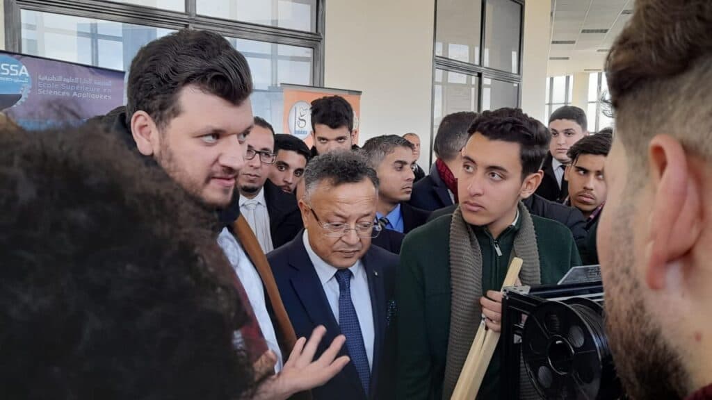السيد كمال بداري، وزير التعليم العالي والبحث العلمي، في زيارة عمل للمدينة الجامعية بتلمسان 2