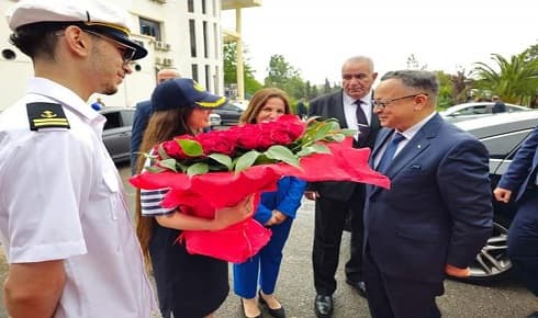 زيارة عمل وتفقد لوزير التعليم العالي والبحث العلمي ووزير الصيد البحري والمنتجات الصيدية إلى المدرسة العليا لعلوم البحر و تهيئة الساحل