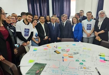 زيارة عمل وتفقد لوزير التعليم العالي والبحث العلمي ووزير الصيد البحري والمنتجات الصيدية إلى المدرسة العليا لعلوم البحر و تهيئة الساحل 1
