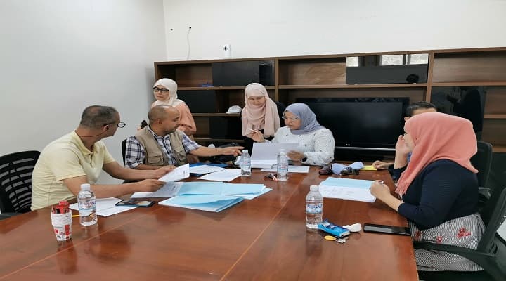 إجتماع اللجنة المتساوية الأعضاء برئاسة جامعة التكوين المتواصل