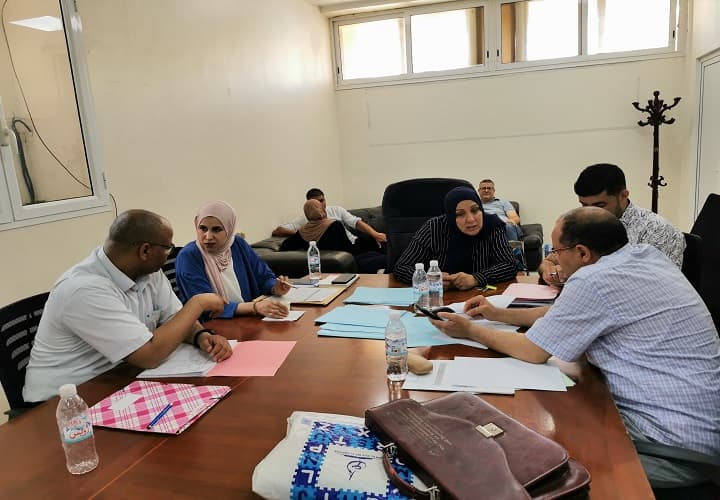 إجتماع اللجنة المتساوية الأعضاء برئاسة جامعة التكوين المتواصل 1