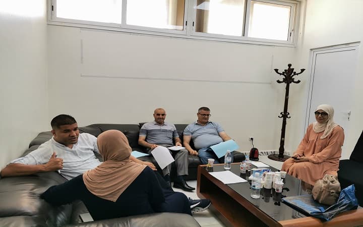 إجتماع اللجنة المتساوية الأعضاء برئاسة جامعة التكوين المتواصل 2