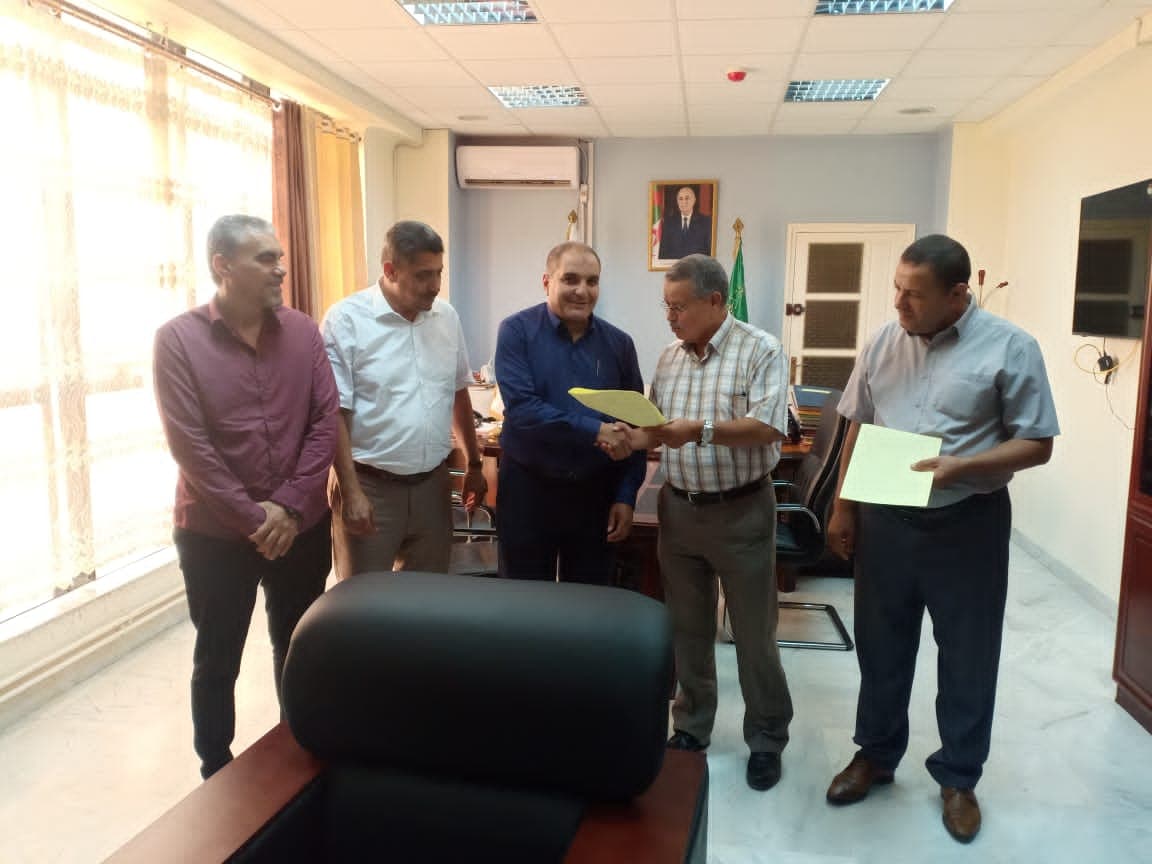 تنصيب مدير مركز جامعة التكوين المتواصل الشلف
