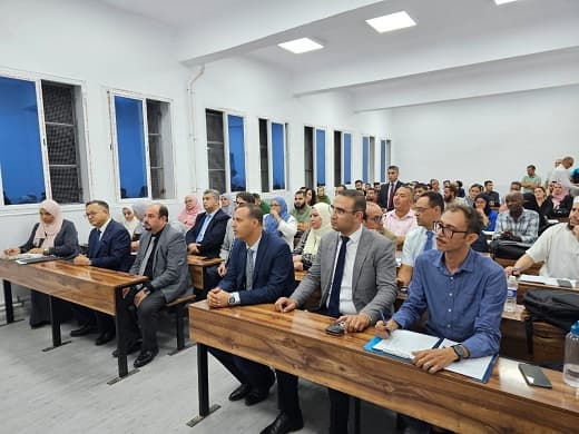 زيارة وزير التعليم العالي والبحث العلمي لكلية العلوم الاقتصادية والتسيير والعلوم التجارية-جامعة الجزائر 3 2