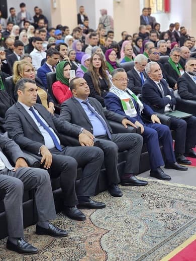حضور وزير التعليم العالي والبحث العلمي محاضرة لرئيس مجلس الأمة السيد صالح قوجيل