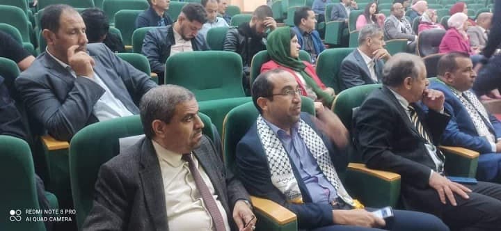 مشاركة مدير الجامعة في النشاط المنظم بمناسبة ذكرى اعلان قيام الدولة الفلسطينية بالجزائر