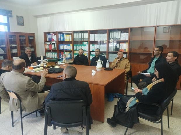 انعقاد اللجنة العلمية بمركز الجلفة