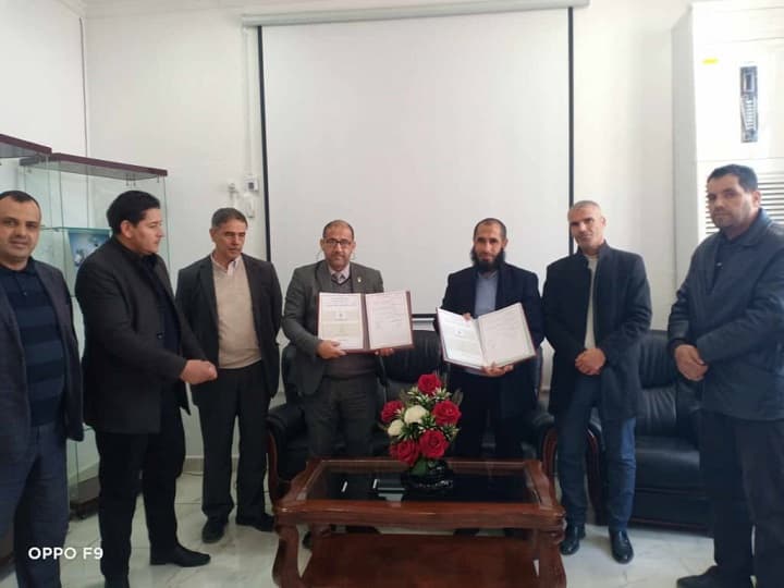 إمضاء اتفاقية تعاون بين مدير مركز غليزان ومدير جامعة غليزان أحمد زبانة 4