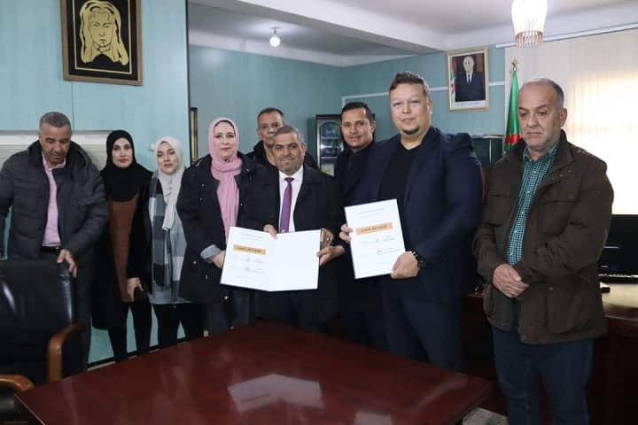 زيارة البروفيسور يحي جعفري لمركز الشلف