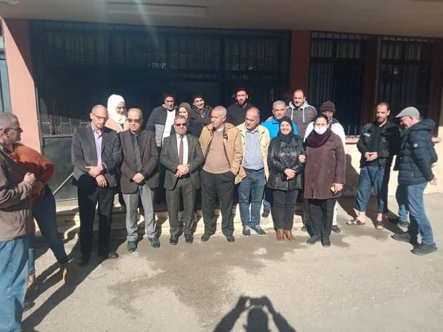 زيارة مدير الجامعة مركز بجاية