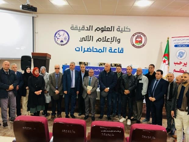 زيارة مدير الجامعة البروفيسور يحي جعفري لمركز الجلفة