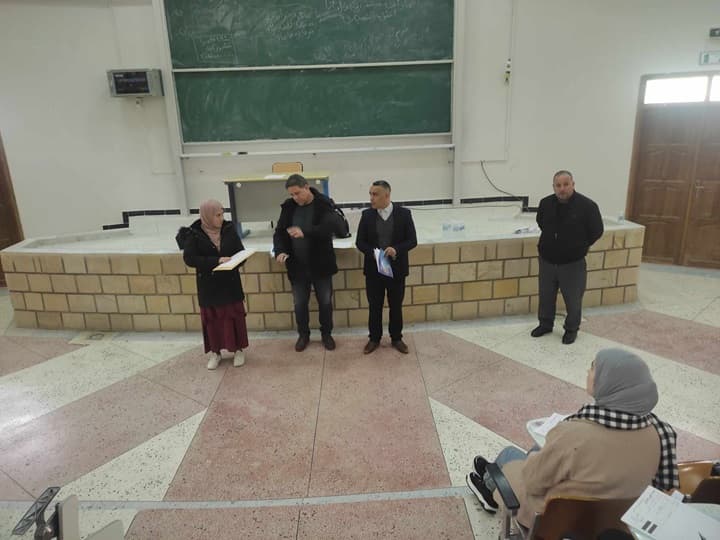 فعاليات تنظيم مسابقة توظيف لرتبة متصرف 1
