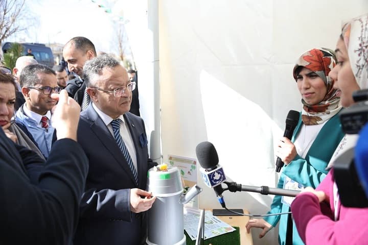 زيارة وزير التعليم العالي والبحث العلمي جامعة عين تموشنت-بلحاج بوشعيب