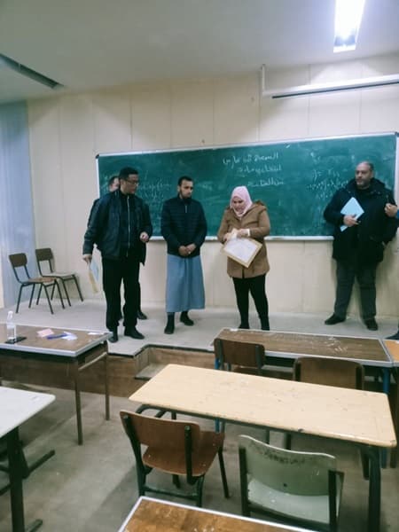 فعاليات تنظيم الإمتحان المهني بمركز باب الزوار