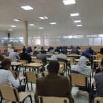 لقاء مدير الجامعة البروفيسور يحي جعفري بطلبة مركز أدرار 1
