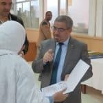 زيارة مدير الجامعة البروفيسور يحي جعفري مركز أدرار 1