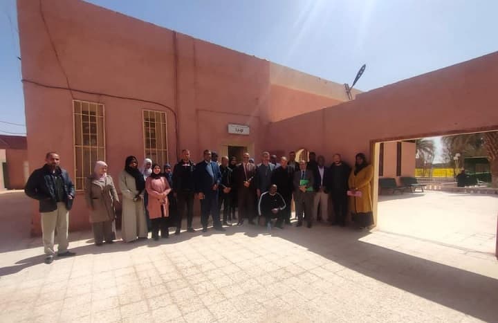 زيارة مدير الجامعة البروفيسور يحي جعفري مركز أدرار