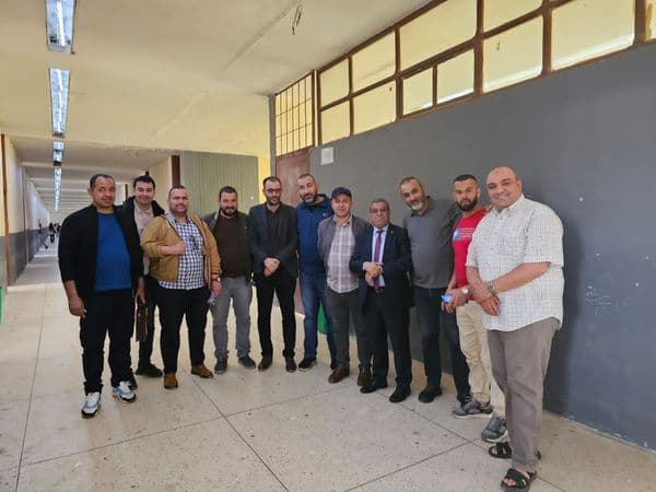 زيارة مدير الجامعة البروفيسور يحي جعفري لمركز باب الزوار