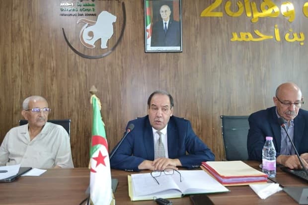 مشاركة مدير الجامعة أد. يحي جعفري أشغال الندوة الجهوية لجامعات الغرب 2