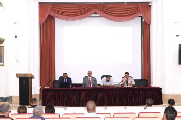 مشاركة السيدة نائب مدير الجامعة للبيداغوجية في اجتماع الندوة الجهوية لجامعات الوسط