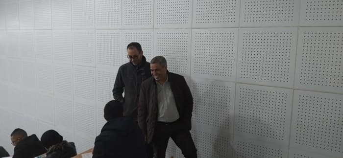 زيارة مدير الجامعة أ.د يحي جعفري إلى مركز بوزريعة 1