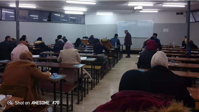 زيارة تفقدية مدير الجامعة أد. يحي جعفري إلى مركز بن عكنون 1