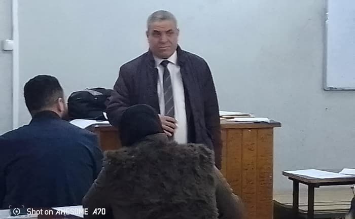 زيارة تفقدية مدير الجامعة أد. يحي جعفري إلى مركز بن عكنون 2