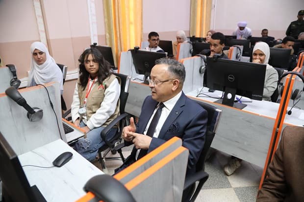 زيارة وزير التعليم العالي والبحث العلمي للمركز الجامعي الشيخ أمود بن مختار- إيليزي 2