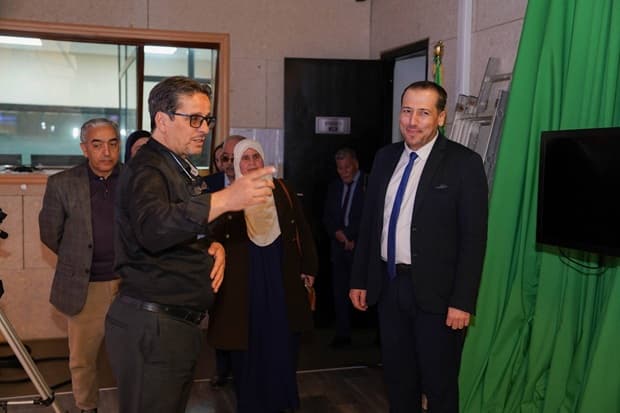 زيارة مدير المدرسة العليا للتجارة لجامعة التكوين المتواصل 1