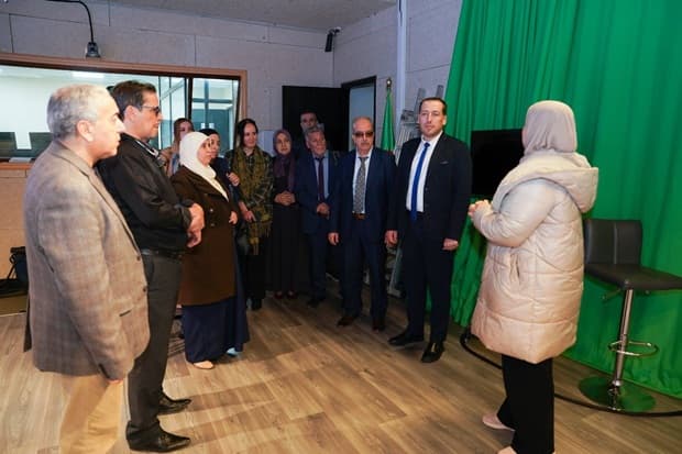 زيارة مدير المدرسة العليا للتجارة لجامعة التكوين المتواصل 2