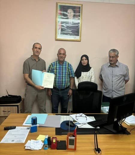 تنصيب السيدة روام رانيا مديرا لمركز البويرة