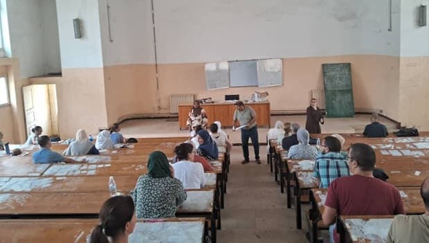 امتحانات السداسي2 للدفعة الخاصة بالاساتذة الجامعيين