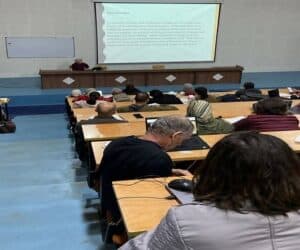 استمرار الدراسة للأسبوع الخامس لدفعة ليسانس انجليزية الموجهة لاساتذة التعليم العالي 2