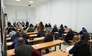 زيارة تفقدية لمدير الجامعة الى مركز التكوين المتواصل خروبة 4