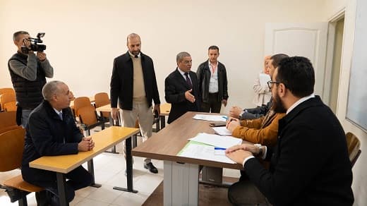 تغطية إعلامية لمسابقة الاساتذة الجدد بجامعة التكوين المتواصل