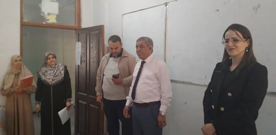 زيارة مدير الجامعة إلى مركز عين الدفلى 1