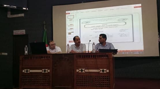 مناقشة مذكرة ماستر لطالبة داخل المستشفى الجامعي بتلمسان 2