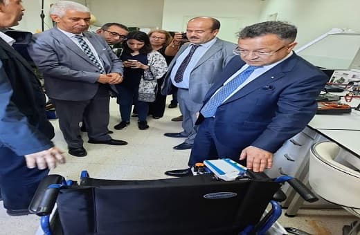 زيارة عمل وتفقد لوزير التعليم العالي والبحث العلمي إلى مركز تنمية التكنولوجية المتطورة 2