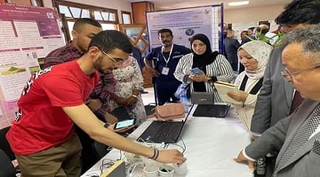 زيارة وزير التعليم العالي والبحث العلمي إلى المدينة الجامعية ببشار 1