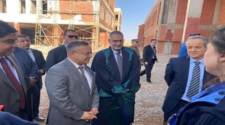 زيارة وزير التعليم العالي والبحث العلمي إلى المدينة الجامعية ببشار 2