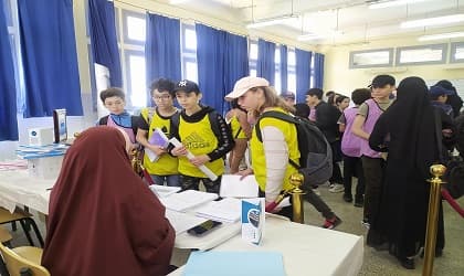 مشاركة جامعة التكوين المتواصل في الأبواب المفتوحة على التوجيه المدرسي والمهني 3
