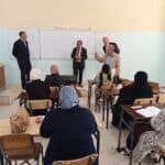 زيارة مدير الجامعة البروفيسور يحي جعفري لمركز بوزريعة 2