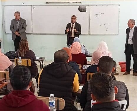 زيارة مدير الجامعة البروفيسور يحي جعفري لمركز بوزريعة