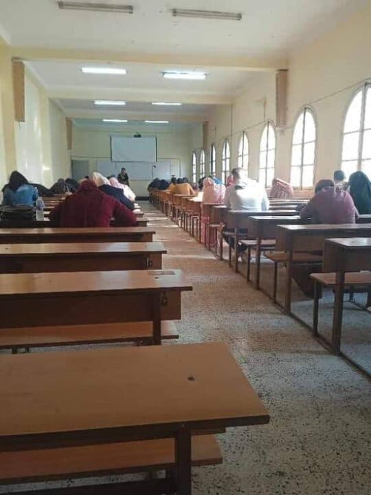 بداية إمتحانات السداسي الأول بمركز خروبة