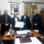 تنصيب الاستاذ الدكتور عبادة احمد مديرا لمركز عين الدفلة 3