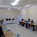 إجتماع تنسيقي بمركز سيدي بلعباس مع ممثلي الإدارات و المؤسسات العمومية المشاركة في الدورة التكوينية 3