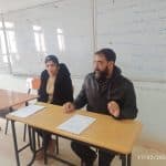 تنظيم تجمع خاص بطلبة السنة الثانية ماستر بمركز البيض 1