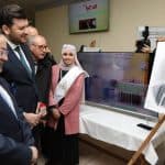 زيارة وزير التعليم العالي والبحث العلمي جامعة عين تموشنت-بلحاج بوشعيب 1
